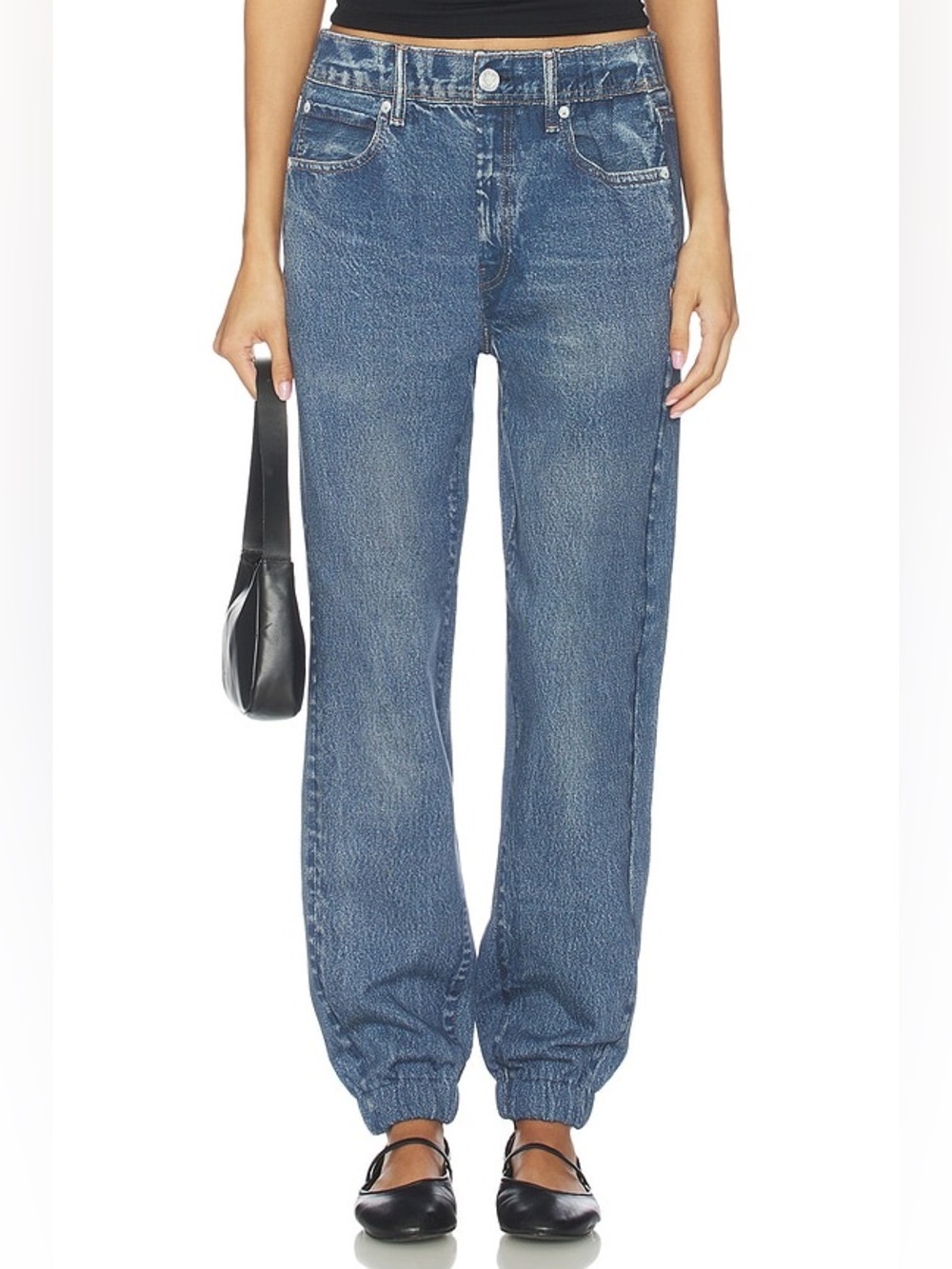 Rag & Bone Miramar Fleece Jogger Jeans in Alemeda